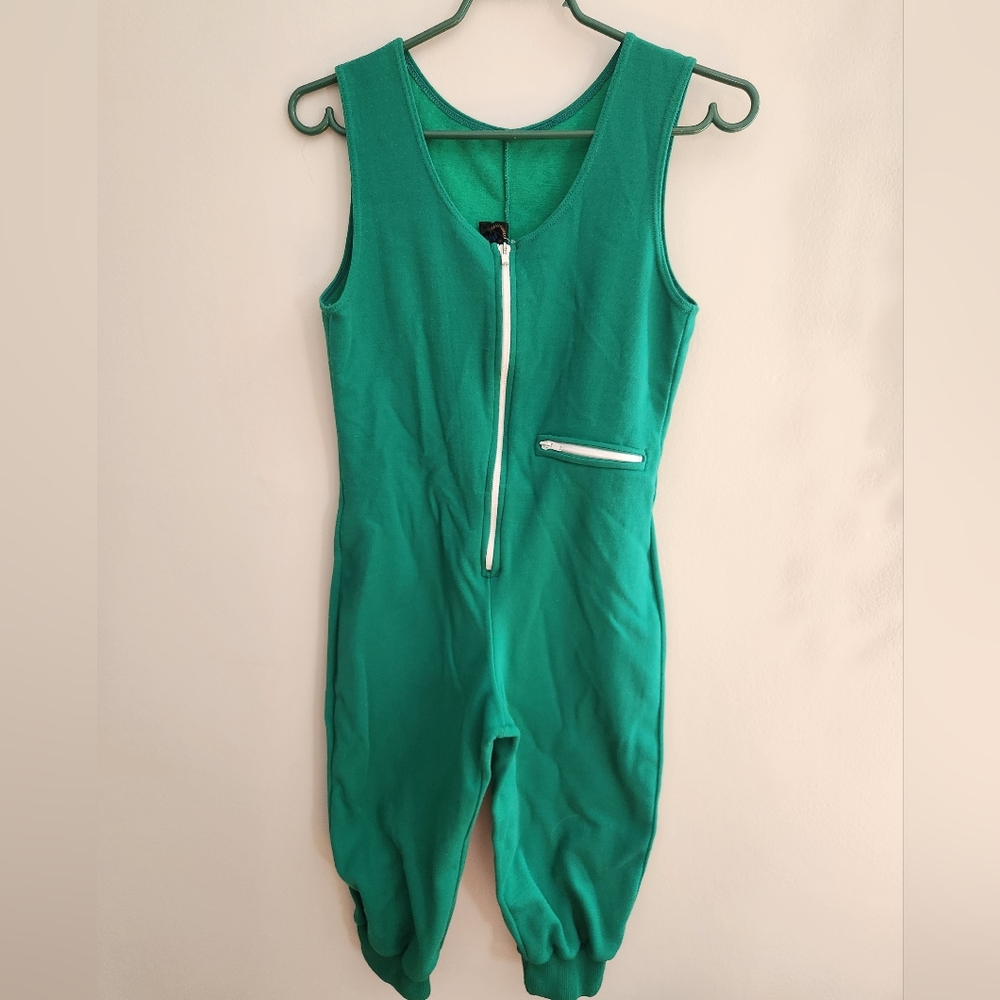 Green jumpsuit from NORWAY. Size small.